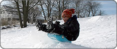 North Shore Sledding Hills North of Boston Massachgusetts