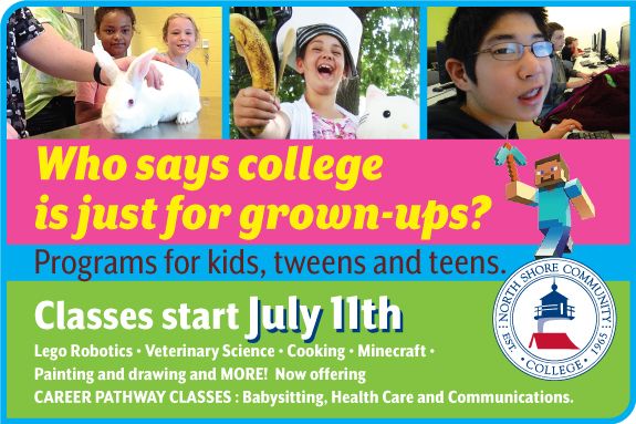 North Shore Community College Youth Programs and Kids to College Programs. Summe North Shore Community College Youth Programs and Kids to College Programs. Summe
