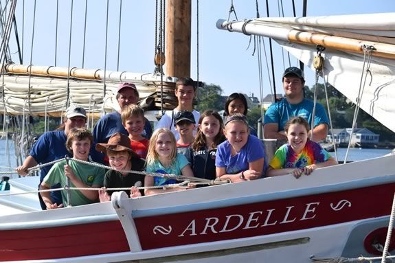Haul the sails and head out on an adventure of a life time aboard the Schooner Ardelle out of Gloucester! Haul the sails and head out on an adventure of a life time aboard the Schooner Ardelle out of Gloucester!