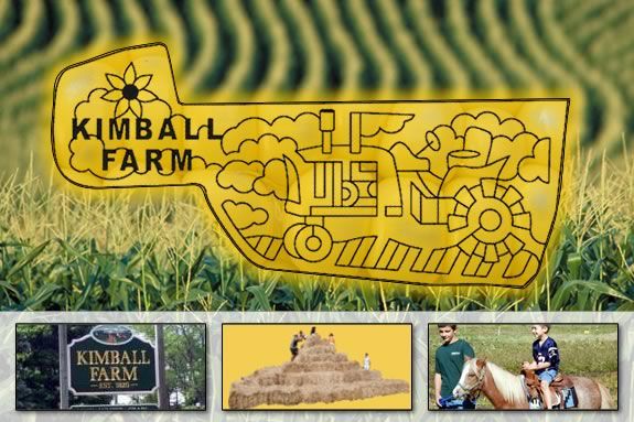 Kimball Farm will use a tractor as a shape for their 2012 Maze! Kimball Farm will use a tractor as a shape for their 2012 Maze!