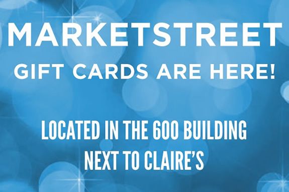 MarketStreet Gift Card are here. MarketStreet Gift Card are here.