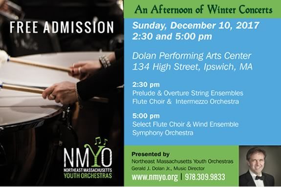 Northeast Massachusetts Youth Orchestra, NMYO’s Afternoon of Winter Concerts Northeast Massachusetts Youth Orchestra, NMYO’s Afternoon of Winter Concerts