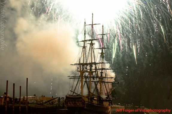 Salem Massachusetts Celebrates the Fourth of July Independence Day Fireworks Salem Massachsuetts Celebrates the Fourth of July Independence Day Fireworks