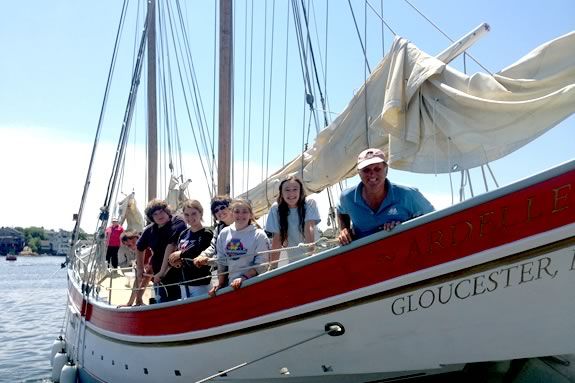 Summer Adventure awaits aboard the Schooner Ardelle out of Gloucester on this Maritime Gloucester Summer Program! Summer Adventure awaits aboard the Schooner Ardelle out of Gloucester on this Ma