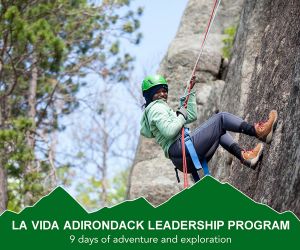 La Vida Adirondack Leadership Program teens 15-18 - La Vida Center for Outdoor Education and Leadership