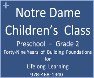 Notre Dame Children's Class in Wenham MA