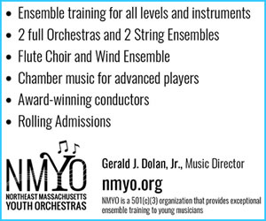 Northeast Massachusetts Youth Orchestras Auditions, Ensemble training for all levels and instruments. Chamber music for advanced players. Award winning conductors