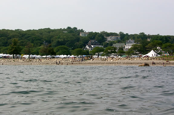 Cressy's Beach is the larger of two beaches located at Stage Fort Park in Glouce