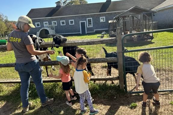 Join The Trustees of Reservations at Appleton Farms for our special, hands-on Family Farm Chores program held on Fridays, Saturdays & Sundays