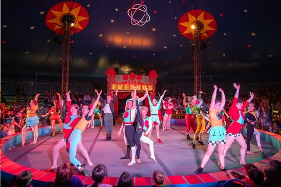 Theater in the Open proudly hosts Circus Smirkus' 2025 Big Top Tour in Newbury Massachusetts!