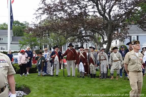 Memorial Day in Danvers Massachsuetts. Photo: All Saints Episcopal Church of the North Shore