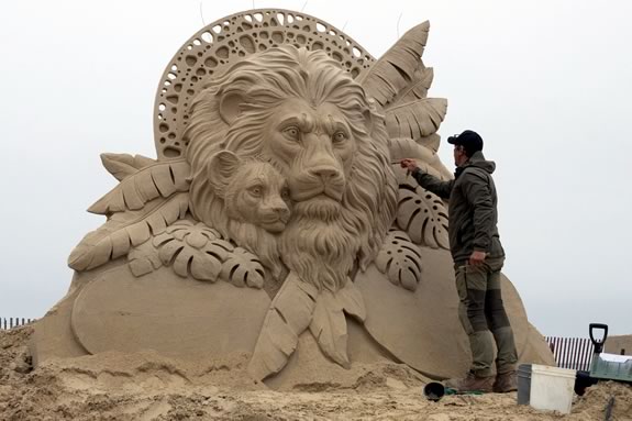 The Annual Hampton Beach, NH Master Sandsculpting Competition 2025