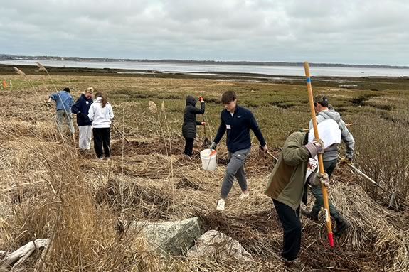 Volunteers are invited to Fall cleanup of the marshes near Joppa Flats Education Center in Newburyport Massachusetts