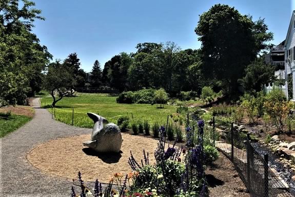 Millbrook Meadow in Rockport Massachusetts is directly across the street from Front Beach and steps from downtown. Millbrook Meadow in Rockport Massachusetts is directly across the street from Front Beach