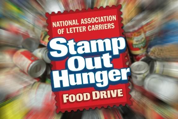 The Second Saturday in May is the day to help stamp out hunger! Be the Change...