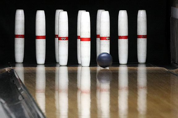 Most North Shore bowling centers still feature candlepin style bowling.