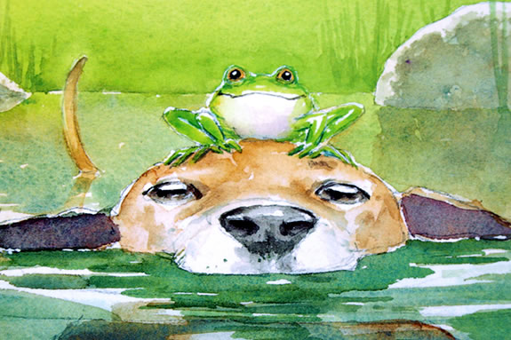 City Dog and Country Frog create a great seasonal friendship in this book authored by Mo Wllems and illustrated by John J Muth. City Dog and Country Frog create a great seasonal freindship in this book!
