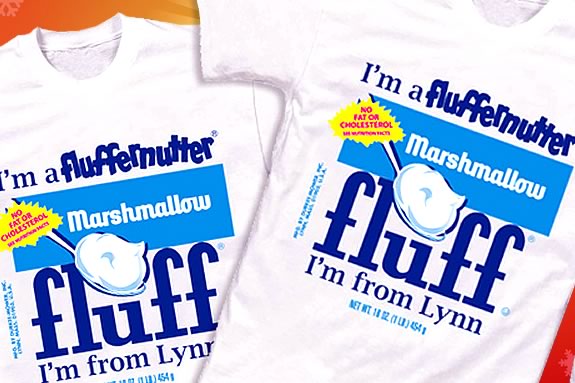 Wear your favorite food label while you help a worth cause. Fluffernutter t-shirts make great gifts for those nuts for fluff! Fluffernutter t-shirts make great gifts for those fol\ks who are nuts for fluff!