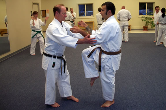 What's more powerful, authority or influence? John and Deb Mahaney of Mahaney's Uechi Ryu Karate Academy in Gloucester share their expertise with kids and offer guidance on the subject.
Mahaney's Uechi Ryu Karate Academy is located on Pond Road in Gloucester.