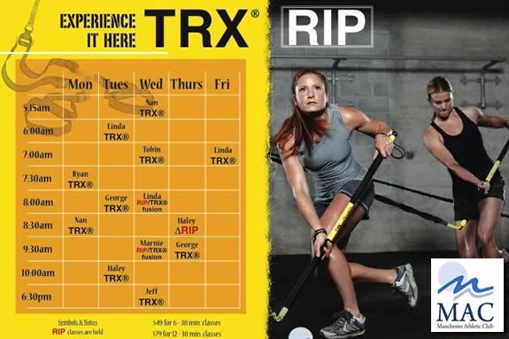 TRX RIP Training Program at Manchester Athletic Club TRX RIP Training Program at Manchester Athletic Club