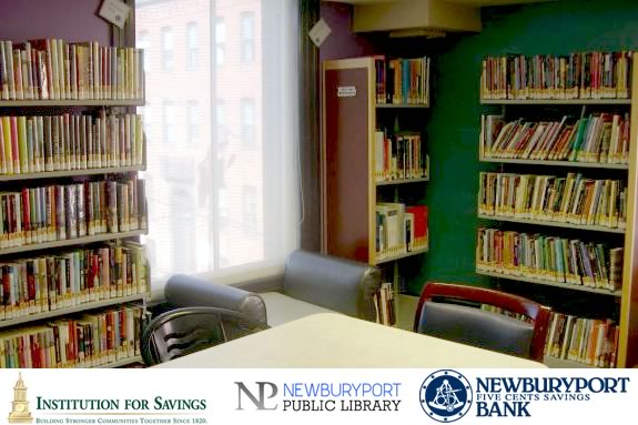 Newburyport Public Library announces and expansion for the teen loft in partnership with the Newburyport Five Cent Savings Bank and the Newburyport Institute for Savings! Newburyport Public Library announces and expansion for the teen loft!