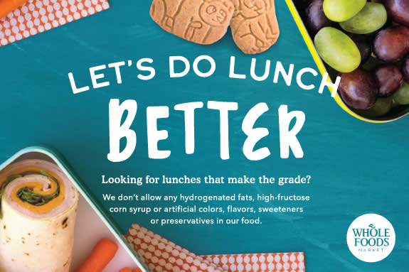 Whole Foods Market has the best lunch box foods for Lynnfield, Andover, Swampscott children and families