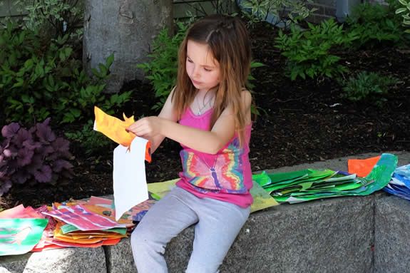 CAM Kids at Cape Ann Museum Gloucester Watercolor Wednesdays