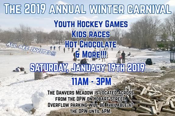 Come to the Danvers Meadows for some outdoor family fun on the ice!