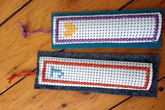 Kids will learn the skill of cross-stitching at the Amesbury Carriage Museum in Massachusetts. Kids will learn the skill of cross-stitching at the Amesbury Carriage Museum in Massachusetts.