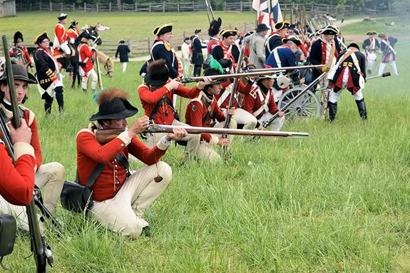 Escape from Boston Revolutionary War Reenactment - Spencer-Peirce-Little Farm - The Acton Minutemen - His Majesty's 10th Regiment of Foot in America