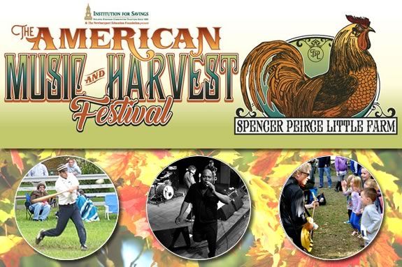 An afternoon of family fun - The American Harvest and Music Festival at Spencer Peirce Little Farm in Newbury Massachusetts!