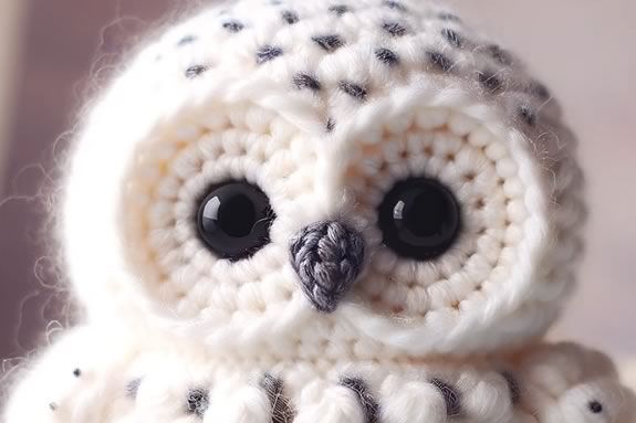 Teens are invited to come craft amigurumi snowy owls at Parker River National Wildlife Refuge in Newbury Massachusetts
