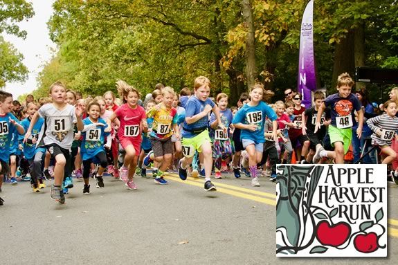 Apple Harvest Run is a 5 Mile, 5k and kid's fun run in Weste Newbury Massachusetts! Apple Harvest Run is a 5 Mile, 5k and kid's fun run in Weste Newbury Massachusetts!
