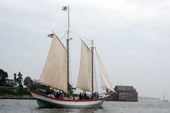 Father's Day Schooner Ardelle free sail in Gloucester MA