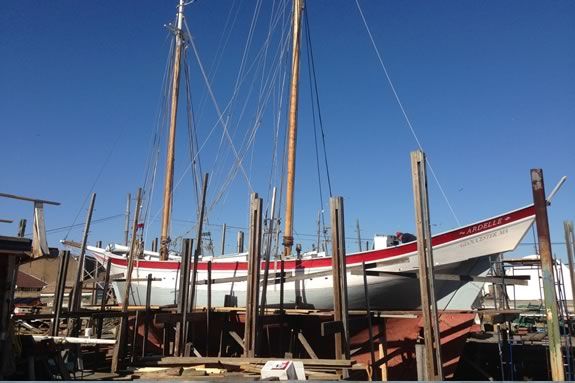 Come see the pinky schooner Ardelle's Spring launch at the railways at Maritime Gloucester on April 27, 2013. Schooner Ardelle will be launched at Maritime Gloucester on April 27 at 12:30!