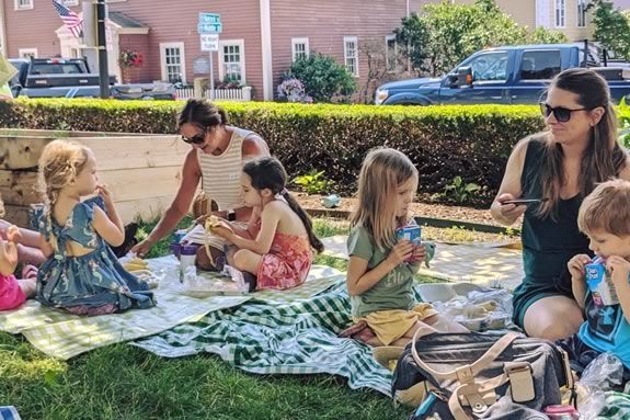 Join Backyard Growers at Sawyer Free Library Garden in Gloucester Massachusetts for Garden Storytime