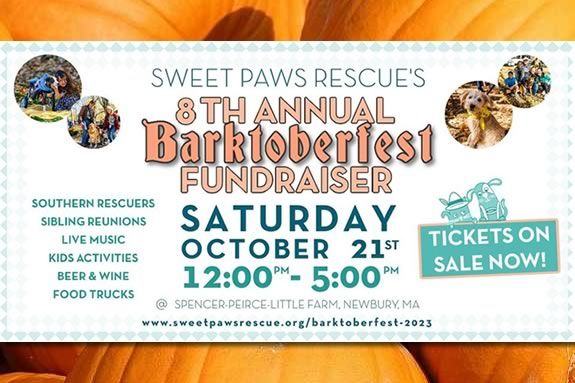 Sweet Paws Rescue Barktoberfest helps raise funds for this unique shelterless pet matching organization