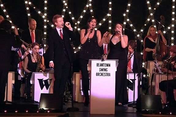 The City of Peabody hosts a Holiday Concert with Beantown Swing at City Hall! The Cioty of Peabody hosts a Holiday Concert with Beantown Swing at City Hall!
