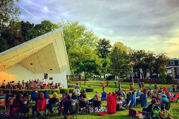Come to Lynch Park in Beverly Massachusetts for a Free Summer Concert featuring Quintessential Brass