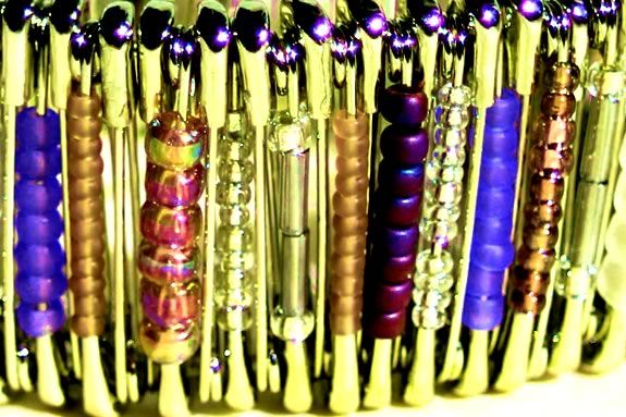Teens will learn how to use beads and safety pins to create jewelry at NPL