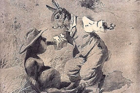 Brer rabbit and the tar baby is a classic american folktale