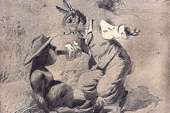Brer rabbit and the tar baby is a classic american folktale