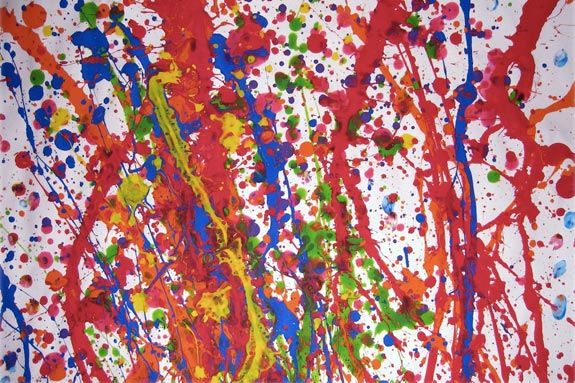 Bright Horizons "ABSTRACT ART" Jackson Pollock Art Experience for Toddlers and Preschoolers. Cummings Center Beverly MA Bright Horizons "ABSTRACT ART" Jackson Pollock Art Experience for Toddlers and