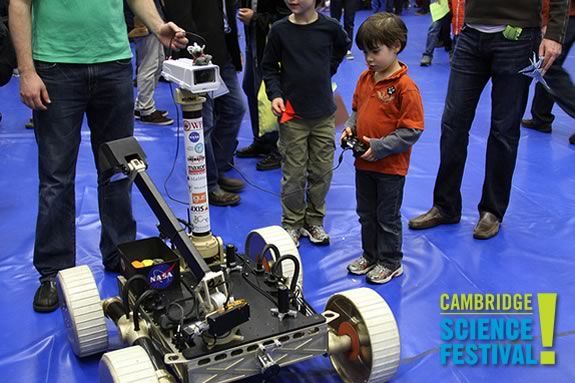 See, touch, smell, hear, and taste science in new and exciting ways at the Cambridge Science Carnival