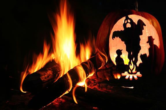 Have a campfire story experience at Marini Farms in Ipswich!