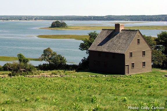 Tour the Choate House on this guided exploration of Choate Island in the marshes of Essex Bay. Tour the house and the island as part of Sails & Trails 2011. Photo credit: Cody Carlson. Tour the Choate House on this guided exploration of Choate Island