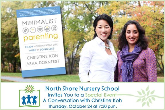 Christine Koh visits North Shore Nursery School Beverly MA, Boston Mamas, Parent