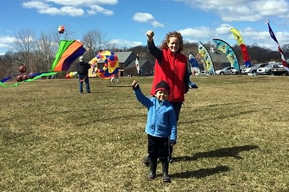 Kite Day at Cogswell Grant is a wonderful fall afternoon event for North Shore families