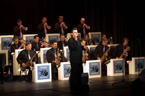 The Compaq Big Band will be playing at Yankee Homecoming Waterfront Concerts The Compaq Big Band will be playing at Yankee Homecoming Waterfront Concerts