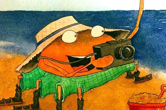 Come to the book launch for Crustacean Vacation at the Children's Museum of NH!
